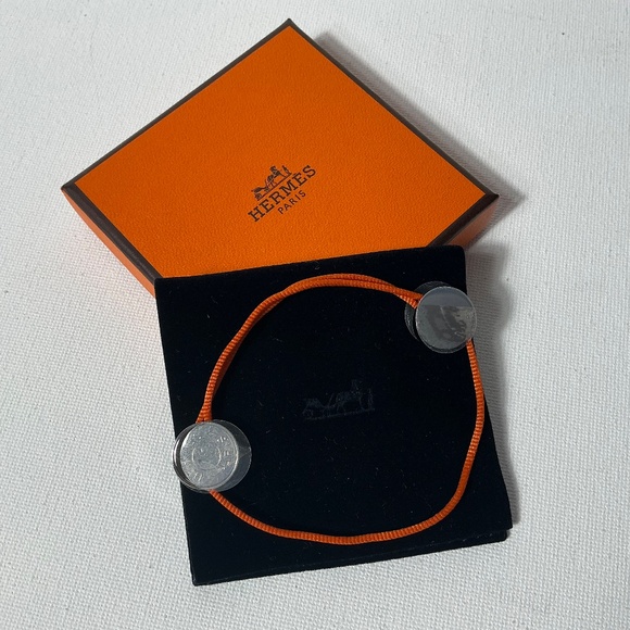 Authentic Hermes Serie Cord Adjustable Bracelet NEW - Picture 5 of 8